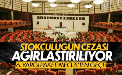 Yargı Paketi TBMM'de kabul edildi