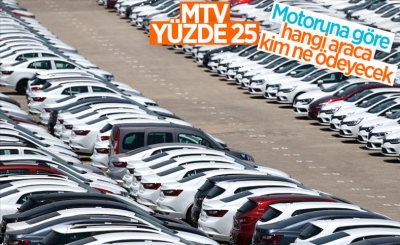 Yeni MTV oranları belli oldu