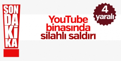 YouTube binasında saldırı; 4 yaralı