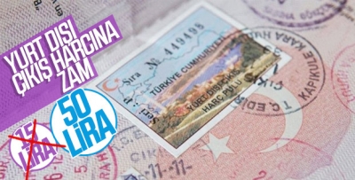 Yurt dışı çıkış harcına zam yolda