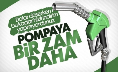 Zamlar durdurulamıyor: Benzin ve motorinde fiyat artışı