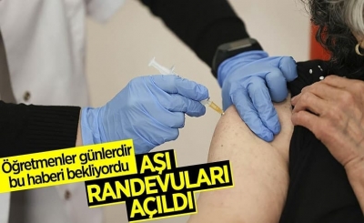 Ziya Selçuk: 40 yaş üzeri tüm eğitim personelinin aşı randevusu açıldı