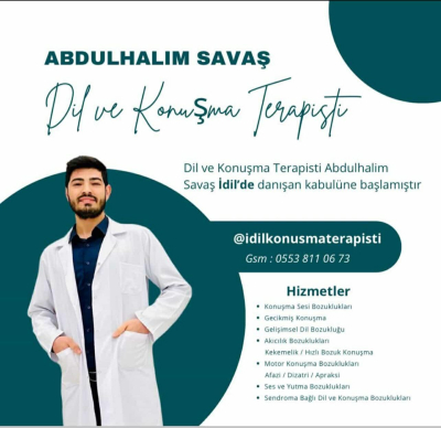 İdil'de Dil ve Konuşma Terapisti Göreve Başladı.